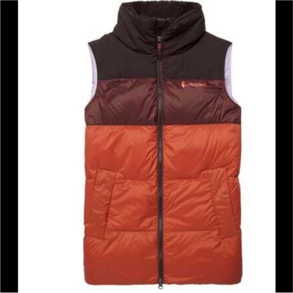 Cotopaxi Solazo cavern/spice 650 down vest S